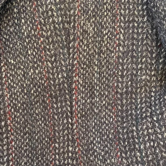 HARRIS TWEED Vintage Scottish Wool Hand Woven Union Made Classic Speckled Blazer - Picture 7 of 15